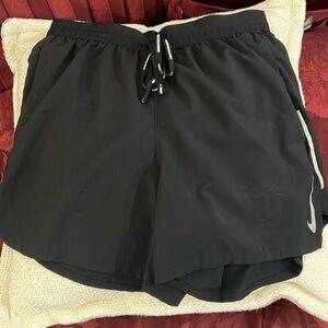 Women’s Nike black running shorts